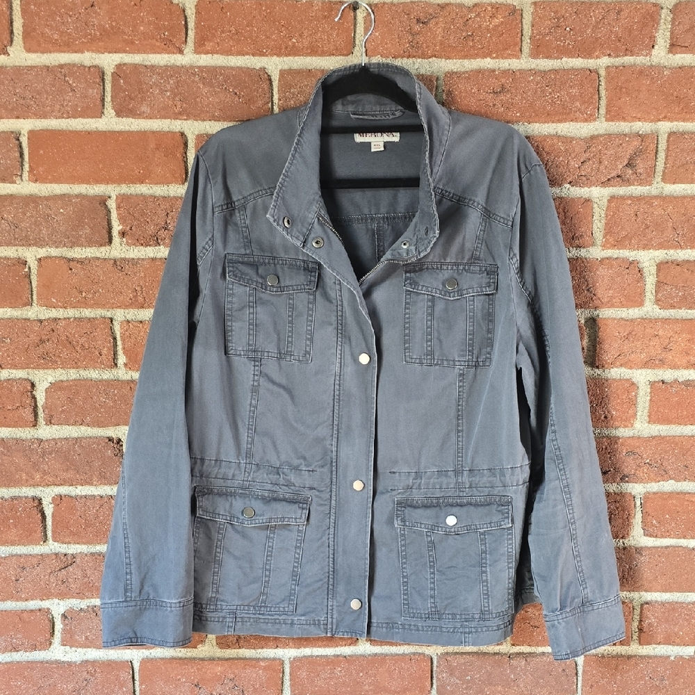 Merona Gray Utility Jacket for Women